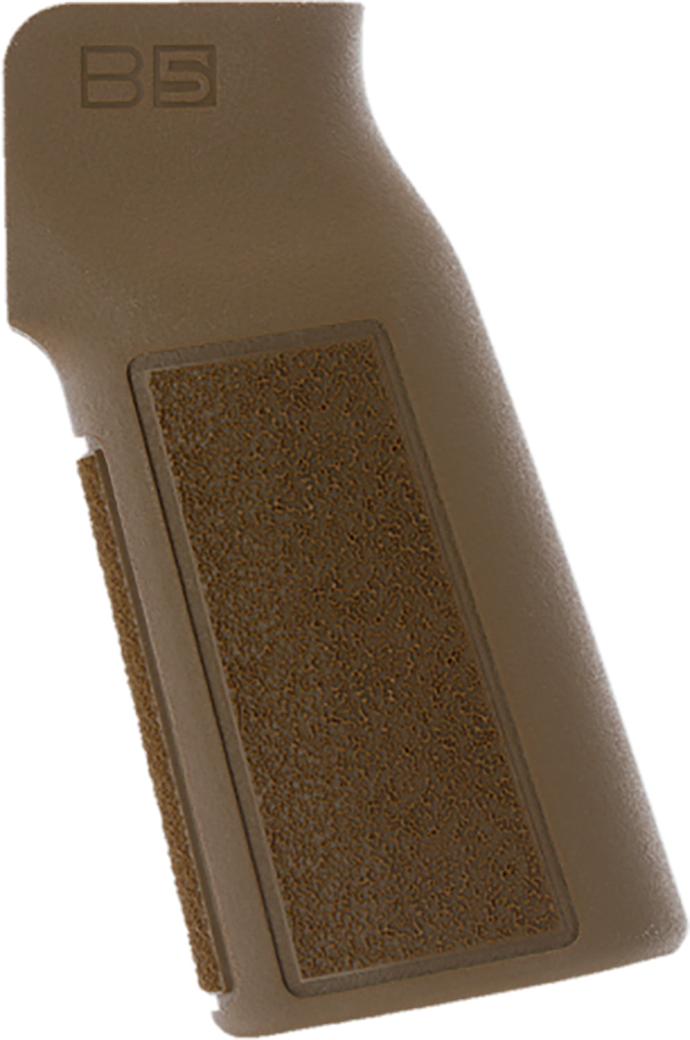 B5 Systems | Type 22 P-Grip Coyote Brown Aggressive Textured Polymer, Increased Vertical Grip Angle with No Backstrap, Fits AR-Platform