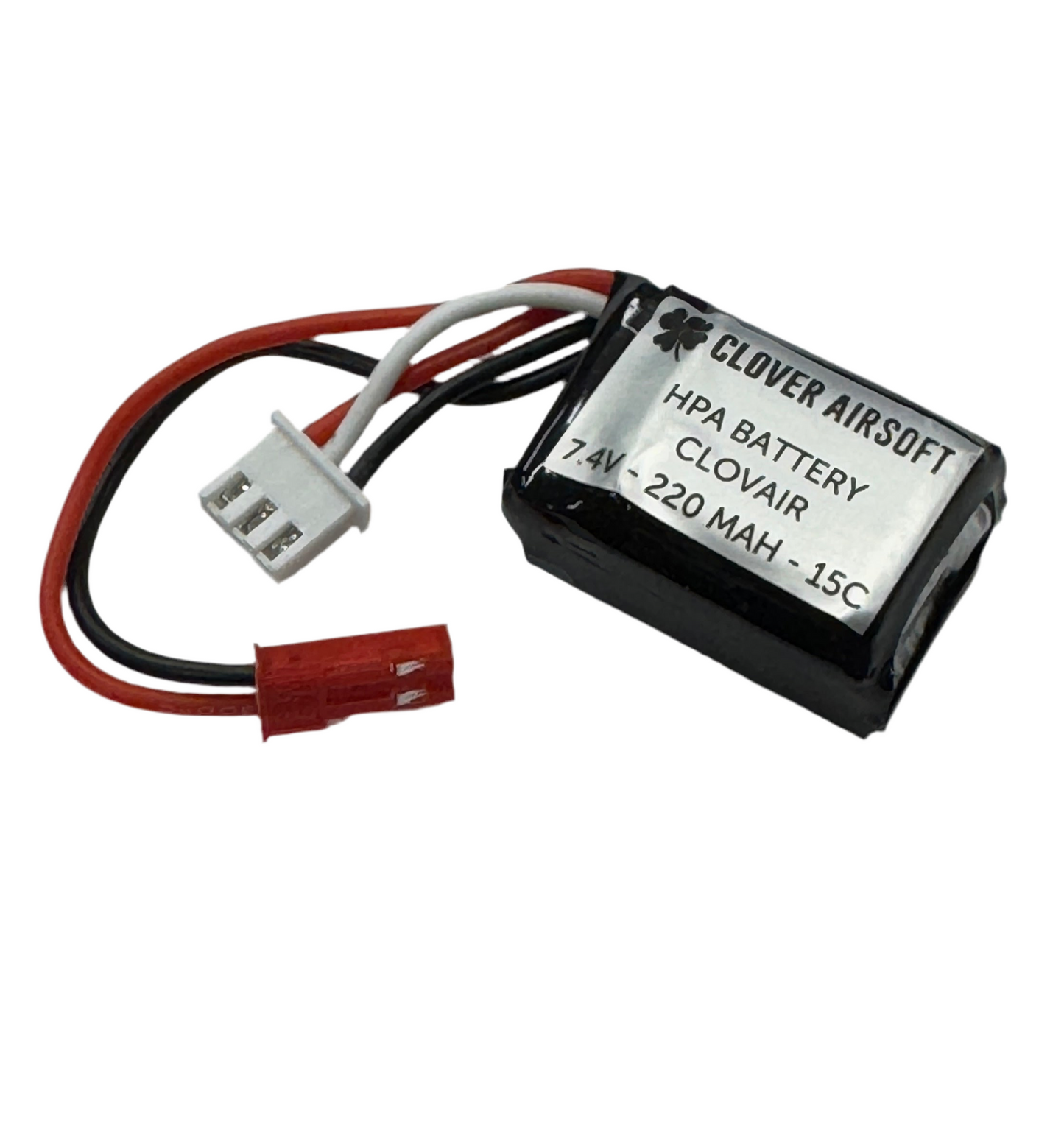 Clovair Miniature HPA Battery, 7.4V 220 MaH