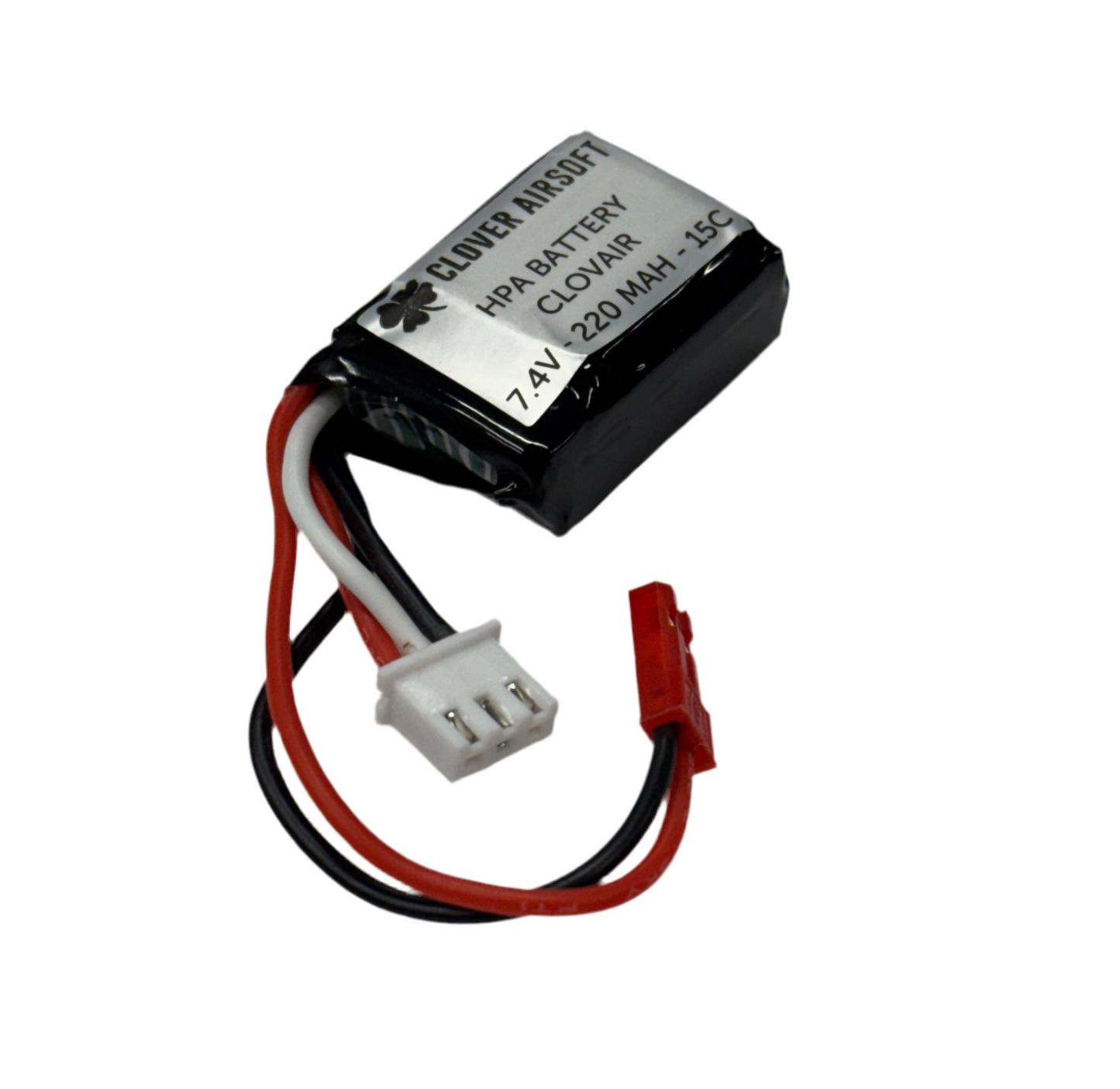Clovair Miniature HPA Battery, 7.4V 220 MaH