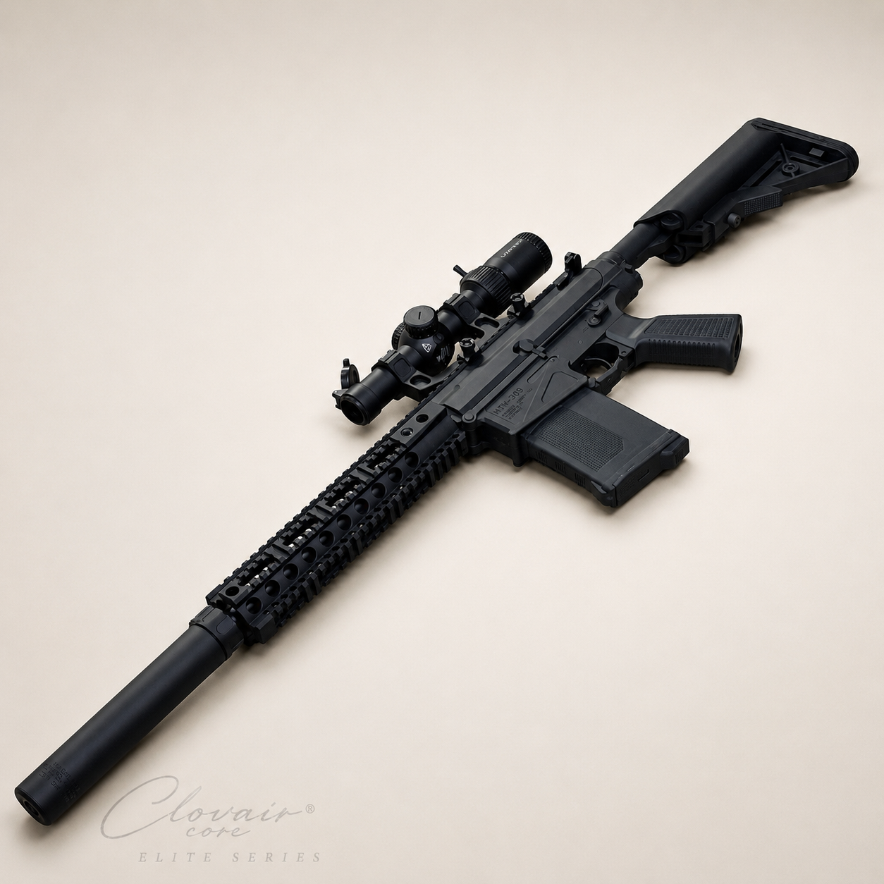 Clovair Core Elite MTW-308 DMR Build | Invictus Quad Rail | 7.62 QD Faux Suppressor | Clovair Core Internals