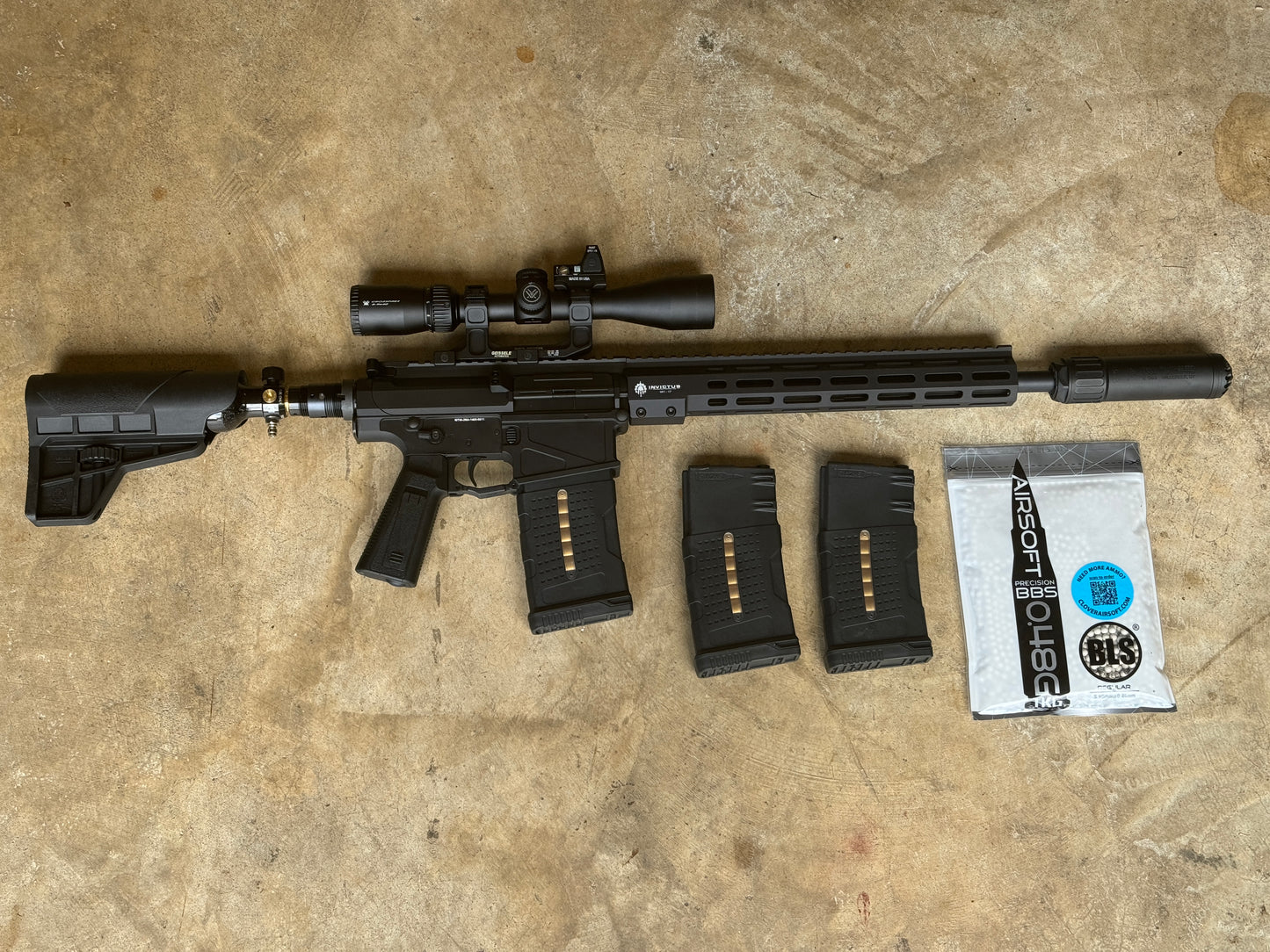 Clovair Platinum MTW-308 | Invictus MK1 | Wraith HPA | Hux QD Faux Suppressor | Premium Internals