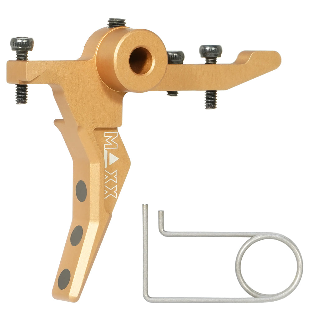MAXX CNC Aluminum Advanced Speed Trigger | Style B | Black for MTW