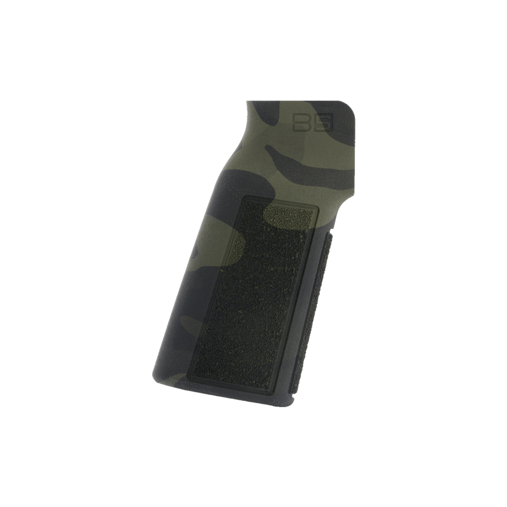 B5 Systems | Type 22 P-Grip Multicam Black Aggressive Textured Polymer, Increased Vertical Grip Angle with No Backstrap, Fits AR-Platform