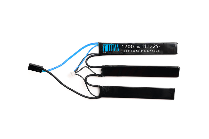 Titan 11.1v 1,200 MaH 25C Li-Ion Nunchuck Battery