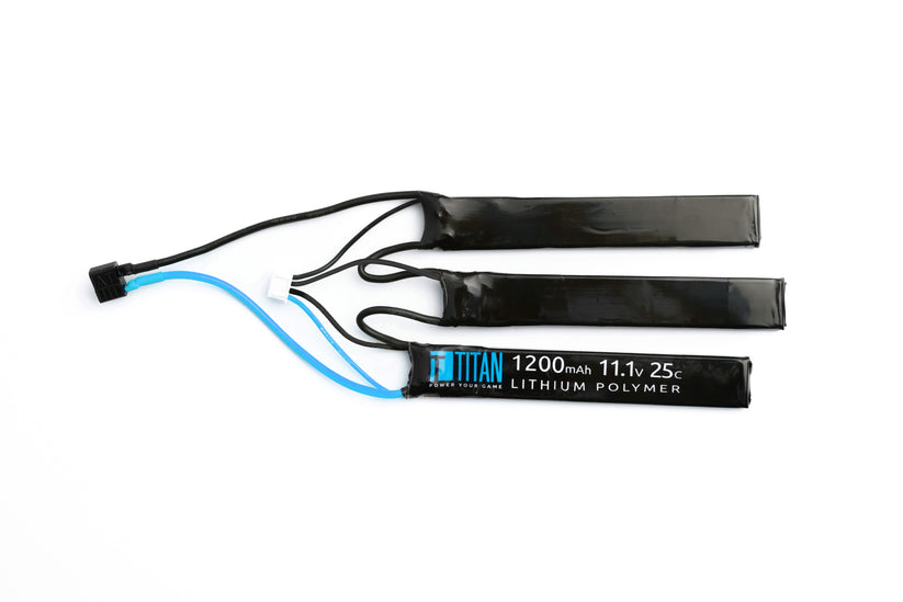 Titan 11.1v 1,200 MaH 25C Li-Ion Nunchuck Battery