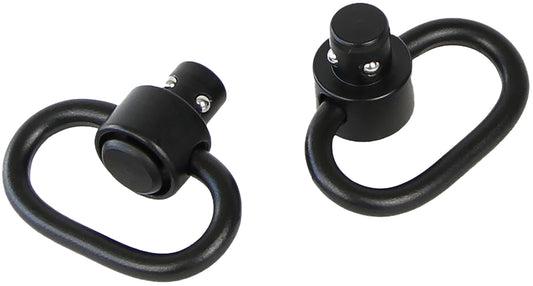 Bulldog QD Deluxe 1.25" Push Button Swivel 2 Pack