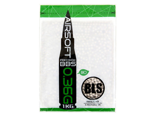 BLS Perfect High Precision Bio BBs | .25 - .45g - .36g Bio BBs | White | 2,777 | 1kg