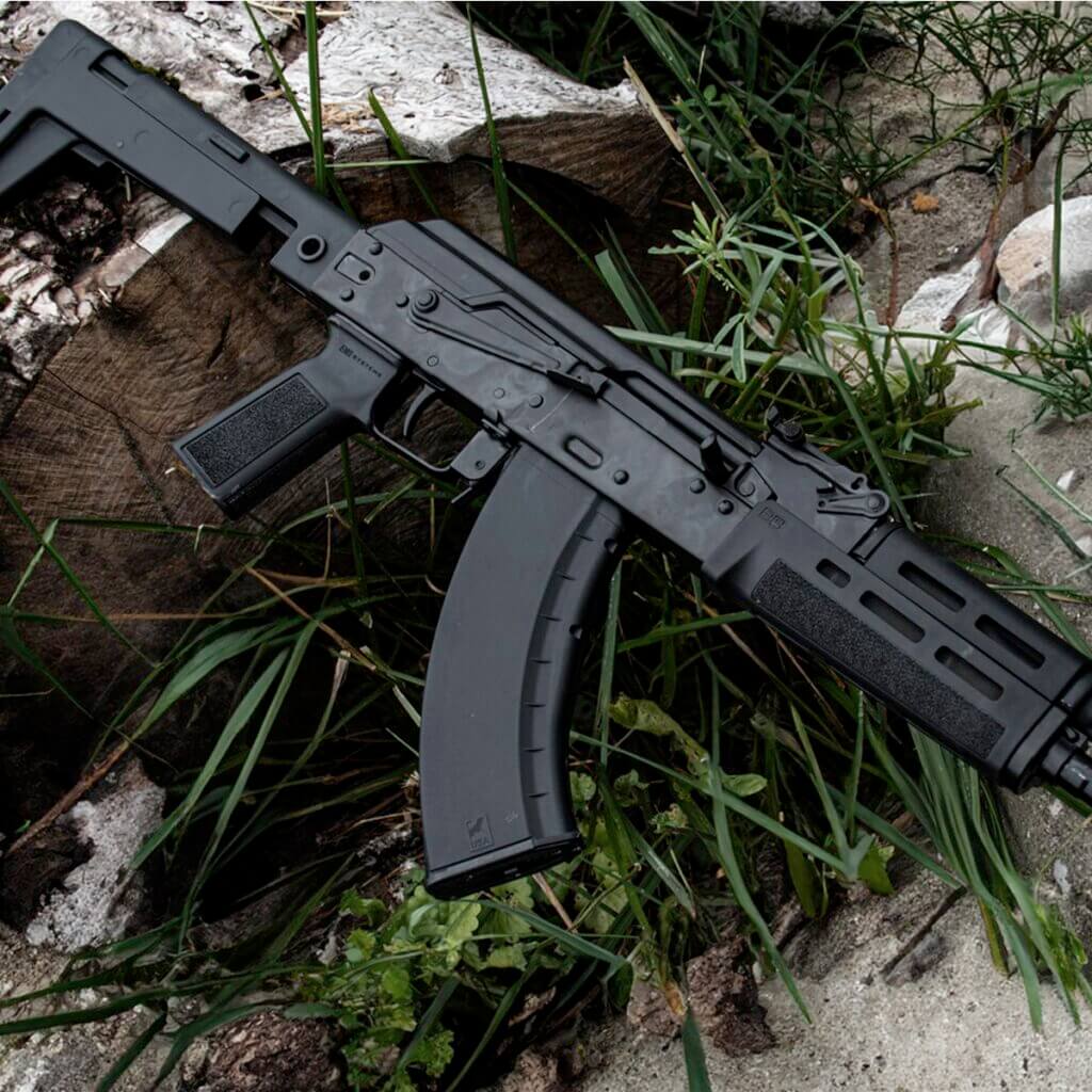 B5 Systems AK P-GRIP | Black Polymer | Aggressive Textured, Fits AR-Platform