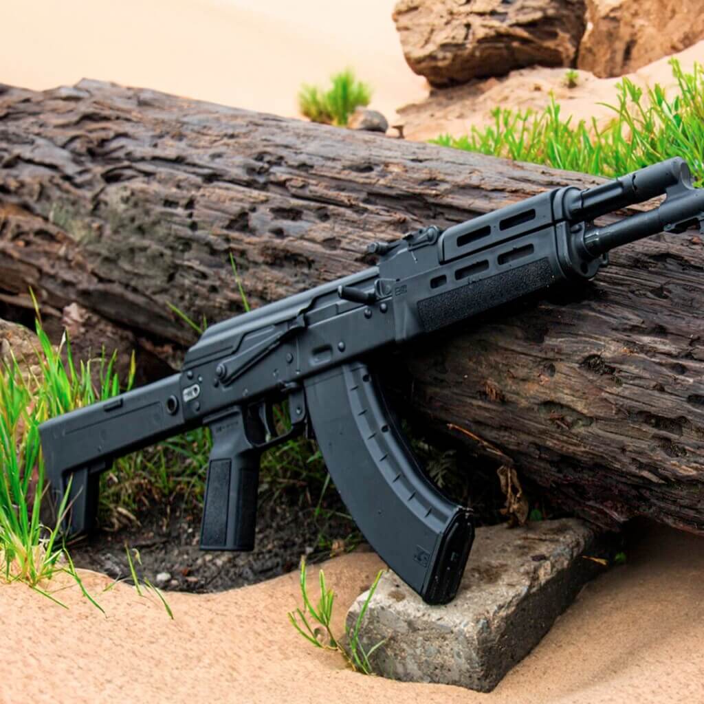B5 Systems AK P-GRIP | Black Polymer | Aggressive Textured, Fits AR-Platform