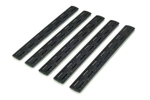 BCM | M-Lok Rail Panel Kit | Polymer | 5 Pack - Black