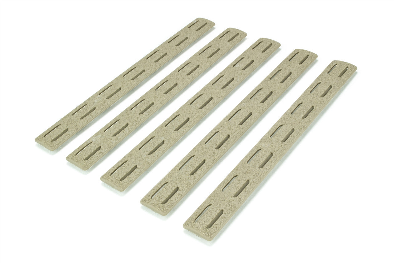 BCM | M-Lok Rail Panel Kit | Polymer | 5 Pack