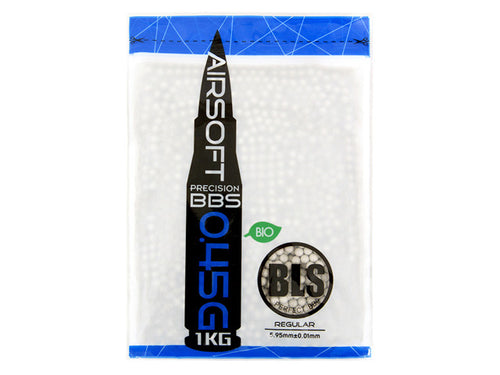 BLS Perfect High Precision Bio BBs | .25 - .45g - .45 Bio BBs | White | 2,222 | 1kg Bag