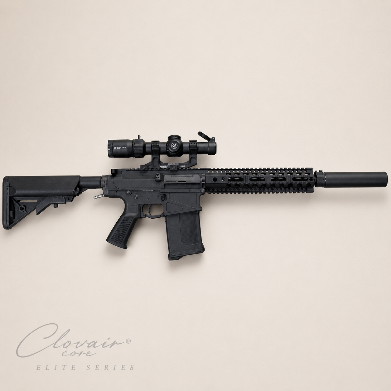 Clovair Core Elite MTW-308 DMR Build | Invictus Quad Rail | 7.62 QD Faux Suppressor | Clovair Core Internals