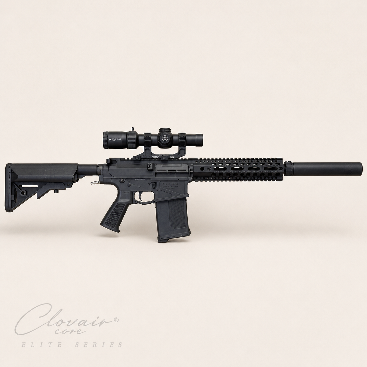 Clovair Core Elite MTW-308 DMR Build | Invictus Quad Rail | 7.62 QD Faux Suppressor | Clovair Core Internals