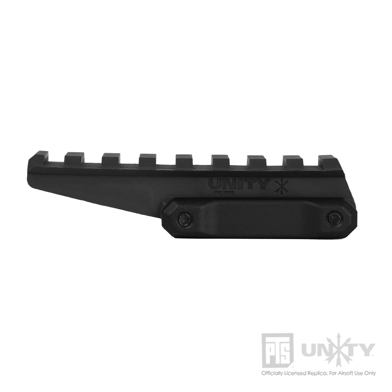 PTS UNITY TACTICAL FAST OPTIC RISER - DUPONT POLYMER – Clover Airsoft