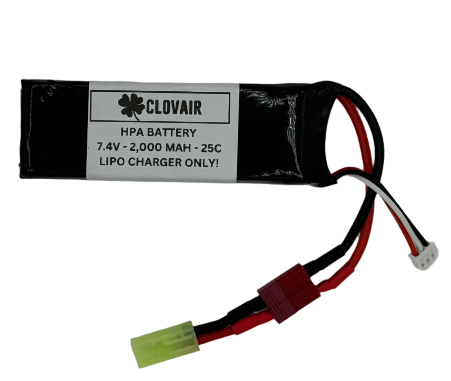Clovair Lipo | 7.4v Lipo Battery | 200mah | Deans and Mini Tamiya Connector!