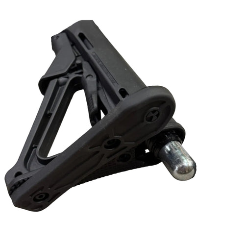 Modified Magpul CTR Stock for CO2, Milspec, for M4 / M16 - Black