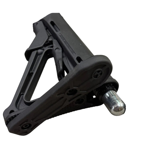 Modified Magpul CTR Stock for CO2, Milspec, for M4 / M16