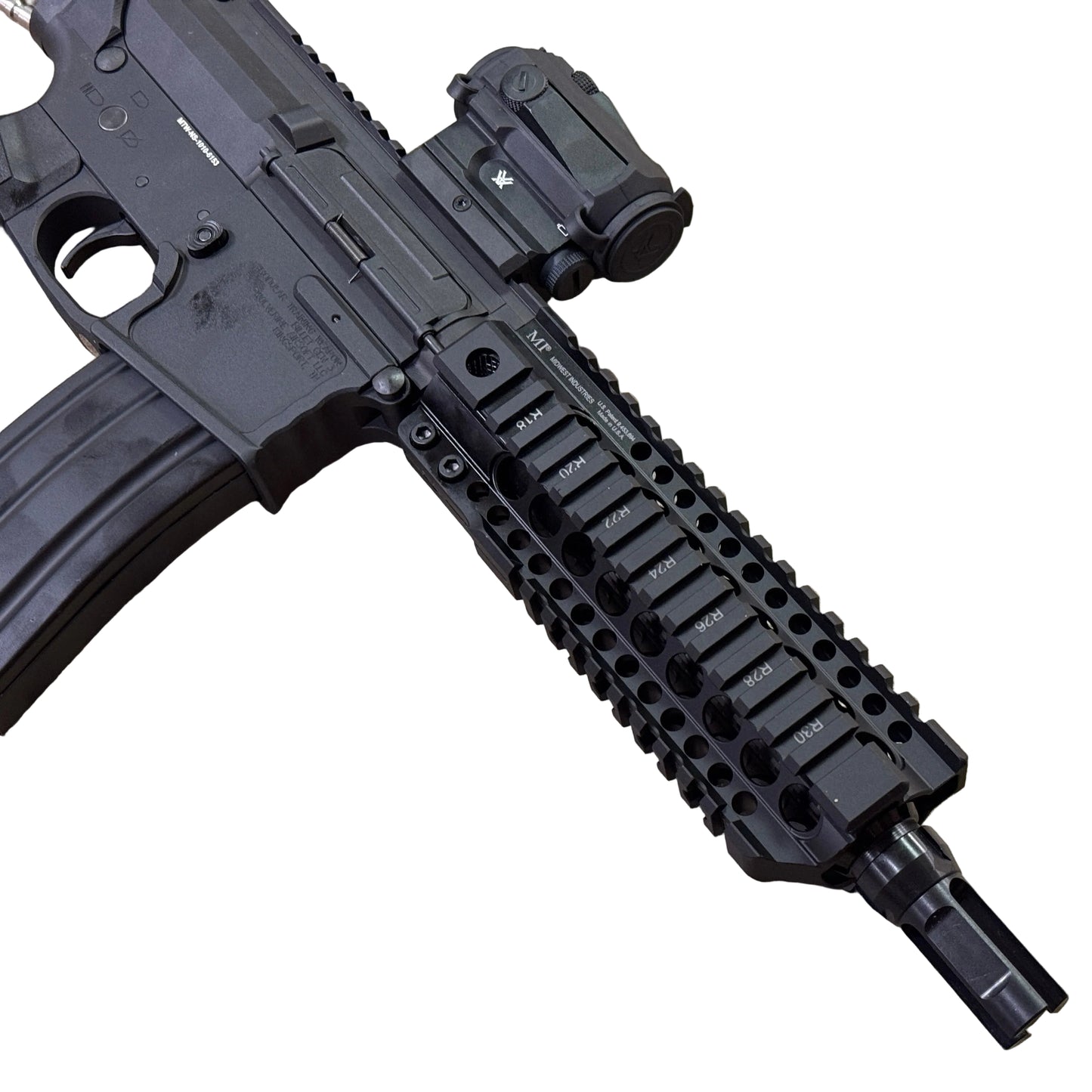 Clovair Core Elite MTW M4 Build | Midwest Quad Rail | Battery Grip | Carbon Barrel | FRAC Setup | Crane Stock | Clovair Core Internals