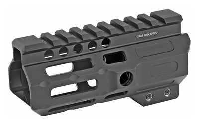 Midwest Industries | Combat Rail Handguard | 4.5" Length | M-LOK Includes 5-Slot Polymer Rail Section | Barrel Nut and Wrench | Fits AR-15 Spec Receivers