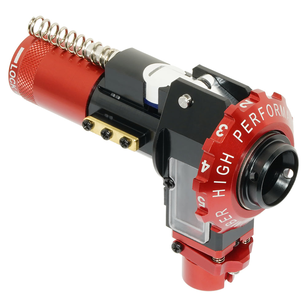 MAXX M4E 2026 chamber front view showing rotary adjustment dial