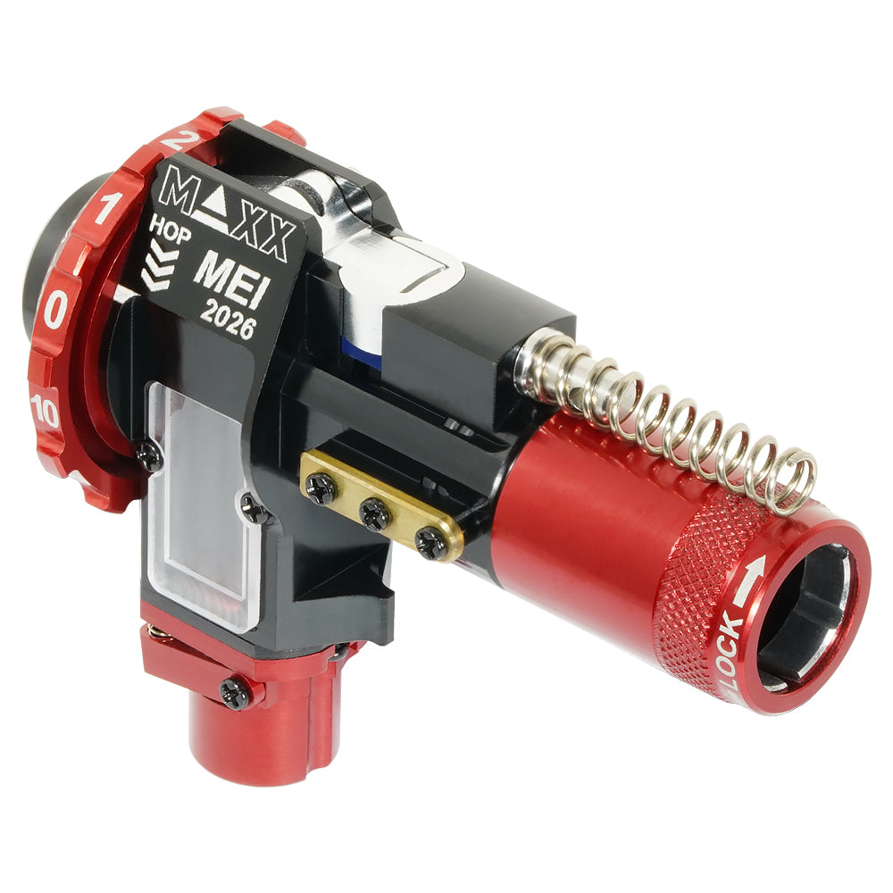 MAXX MEI 2026 chamber side view showing model marking and spring