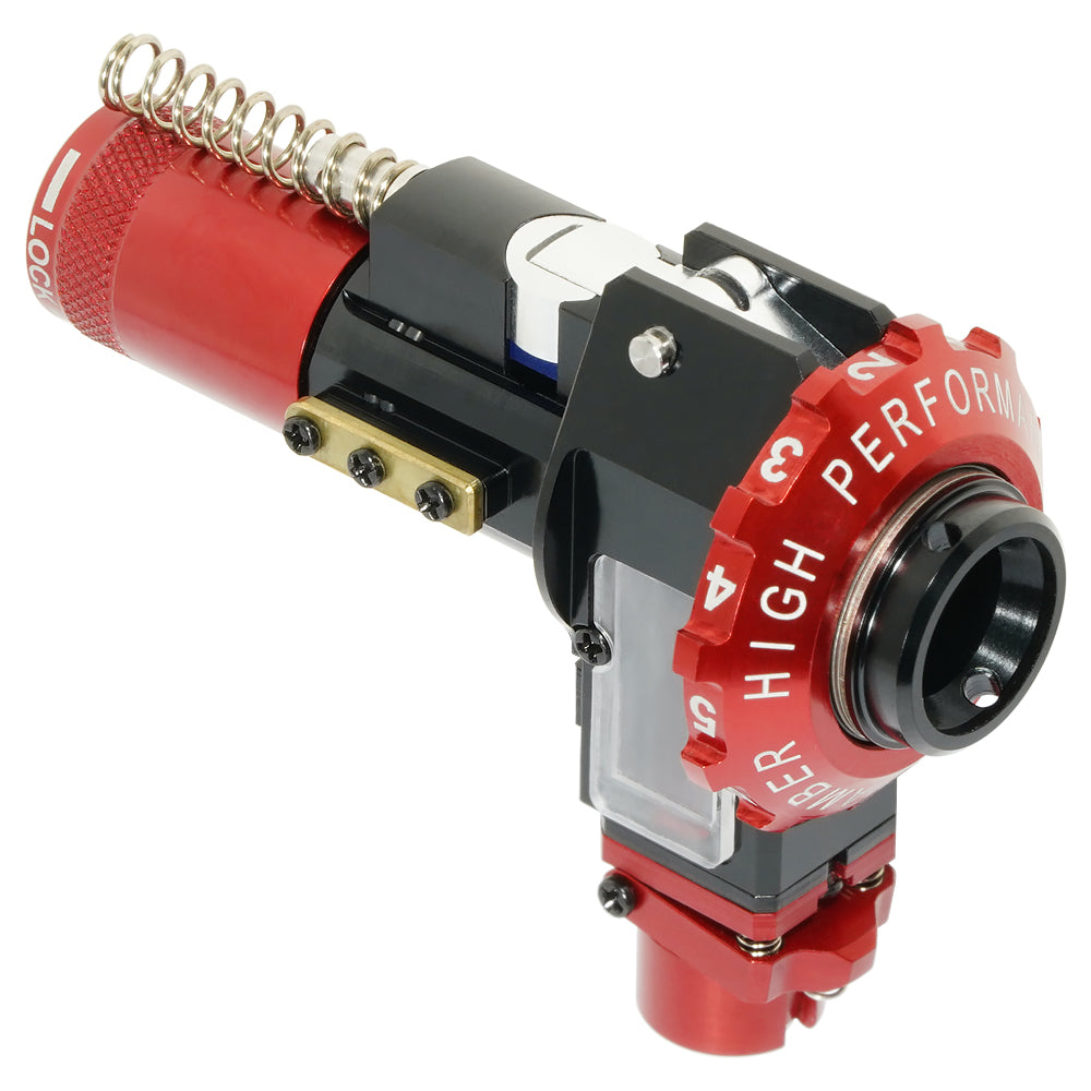 MAXX MEI 2026 chamber front view showing rotary adjustment dial