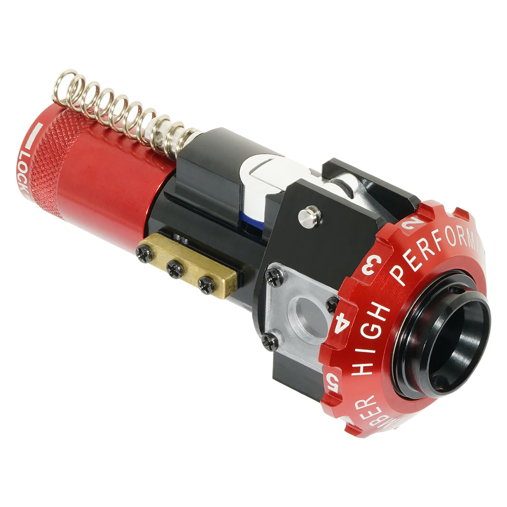 MAXX MEW 2026 chamber front view showing rotary adjustment dial