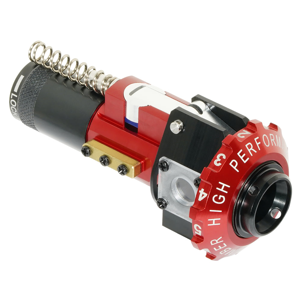 MAXX MGW 2026 chamber front view showing rotary adjustment dial