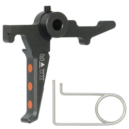MAXX CNC Aluminum Advanced Speed Trigger | Style E | for MTW - Black