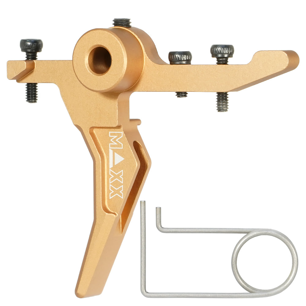 MAXX CNC Aluminum Advanced Speed Trigger | Style B | Black for MTW