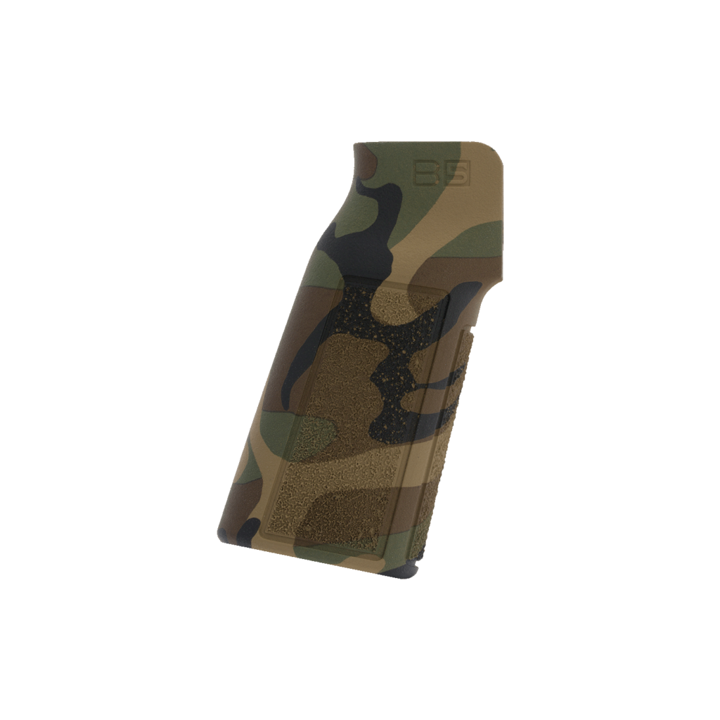 B5 Systems | Type 22 P-Grip Black Aggressive Textured Polymer, Increased Vertical Grip Angle with No Backstrap, Fits AR-Platform