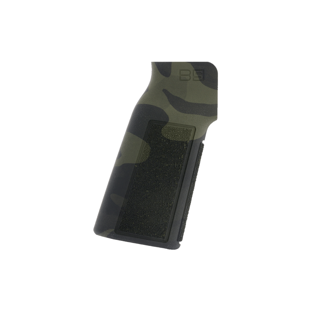 B5 Systems | Type 22 P-Grip Black Aggressive Textured Polymer, Increased Vertical Grip Angle with No Backstrap, Fits AR-Platform