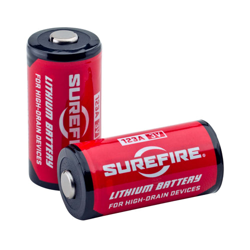Surefire 123A Batteries, 2 Pack