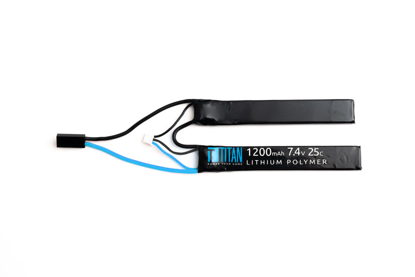Titan 7.4v 1,200 MaH 25C Li-Ion Nunchuck Battery