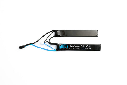 Titan 7.4v 1,200 MaH 25C Li-Ion Nunchuck Battery