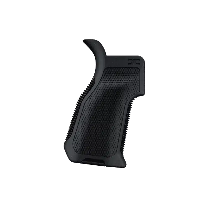 MKM ULCG Gen 2 grip in Black with Atom dot texture, side view