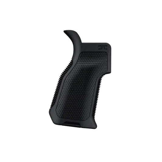 MKM ULCG Gen 2 grip in Black with Atom dot texture, side view