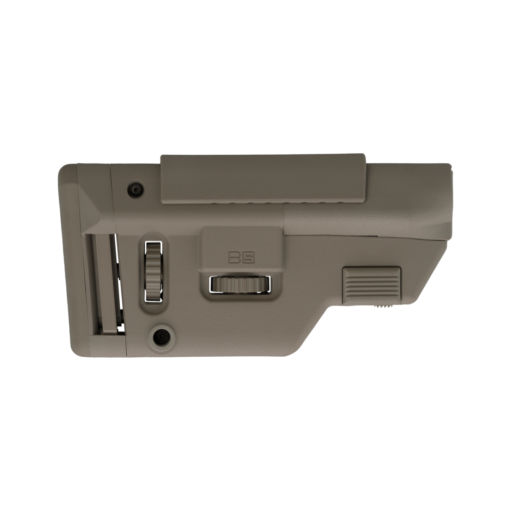 B5 Systems Collapsible Precision Stock Long in Flat Dark Earth
