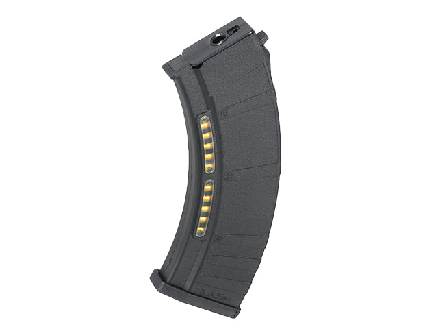 CYMA Reinforced AK 200 Round Mid Cap Magazine, Alfa Style, CYMA