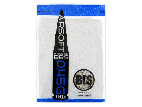BLS Perfect High Precision BB | Non-Bio | .20g through .48g - .45 BBs | White | 2,222 | 1 kg Bag