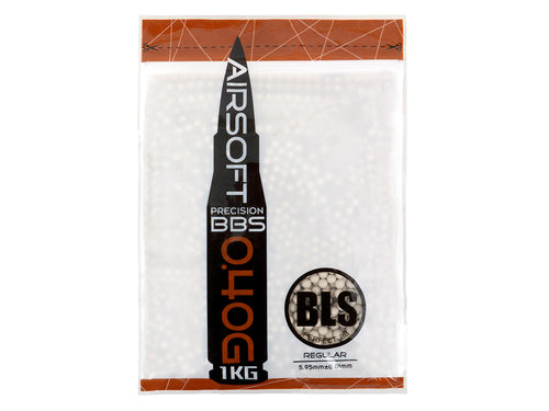 BLS Perfect High Precision BB | Non-Bio | .20g through .48g - .4 BBs | White | 2,500 | 1 kg Bag