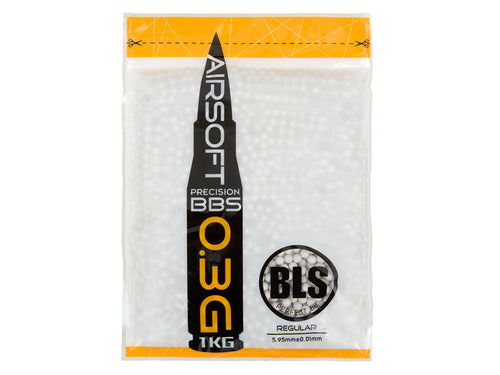 BLS Perfect High Precision BB | Non-Bio | .20g through .48g - .3 BBs | White | 3,333 | 1 kg Bag