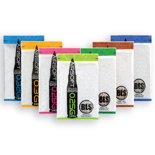 BLS Perfect High Precision BB | Non-Bio | .20g through .48g - .2 BBs | White | 5,000 | 1 kg Bag