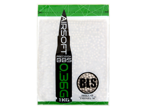 BLS Perfect High Precision BB | Non-Bio | .20g through .48g - .36 BBs | White | 2,799 | 1 kg Bag